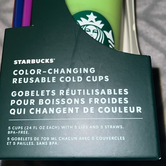 Starbucks Color-Changing Reusable Cold Cups - Picture 3 of 3